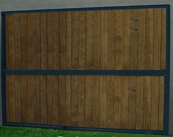 10 ft solid side wall