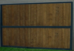 12 ft solid side wall