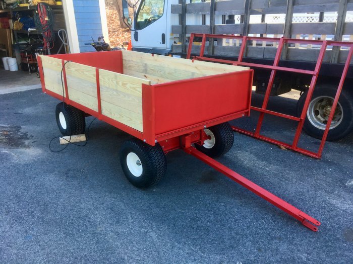 2-ton dump wagon