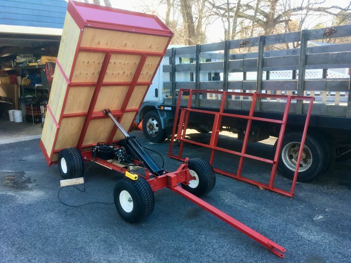 12 volt lift on 2-ton wagon