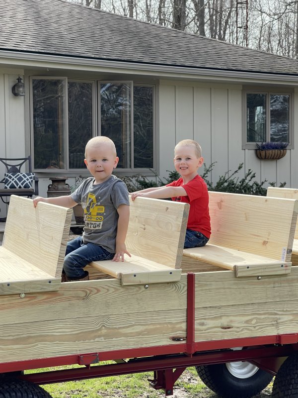 ATV Wagon with kids
