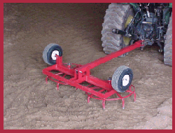 atv rotary harrow